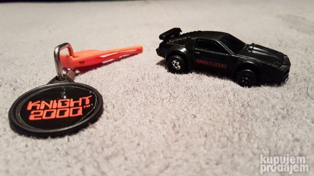 Knight Rider Burnin Key Cars KIDCO 1/64