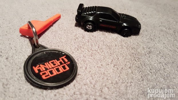 Knight Rider Burnin Key Cars KIDCO 1/64