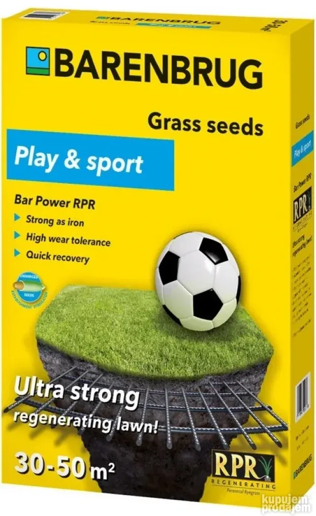 Barenbrug Play & sport - obloženo seme trave