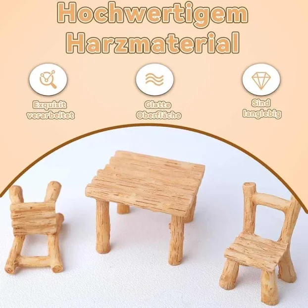 Minijaturni pribor za kucicu sa lutkama