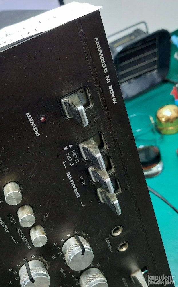 Servis vintage DUAL pojačala, popravka DUAL pojačala.
