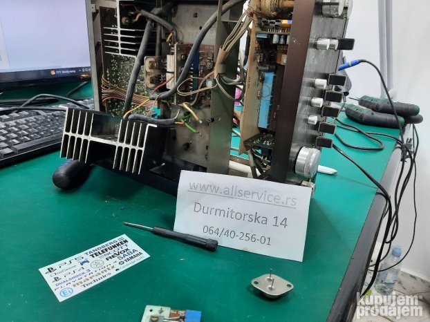 Servis vintage DUAL pojačala, popravka DUAL pojačala.