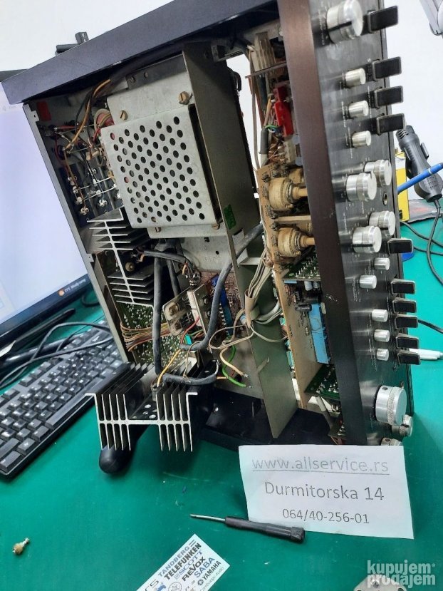 Servis vintage DUAL pojačala, popravka DUAL pojačala.
