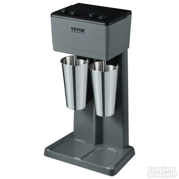 VEVOR mašina za pravljenje milkšejkova sa dvostrukom glavom