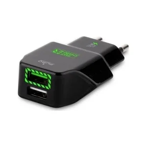 Kucni punjac Puro 24 dual USB 2.4A rni