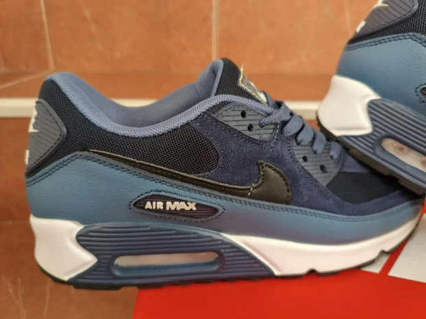 Nike Air Max 90 Deep Blue/Black/White Nike Pakovanje-NOVO-