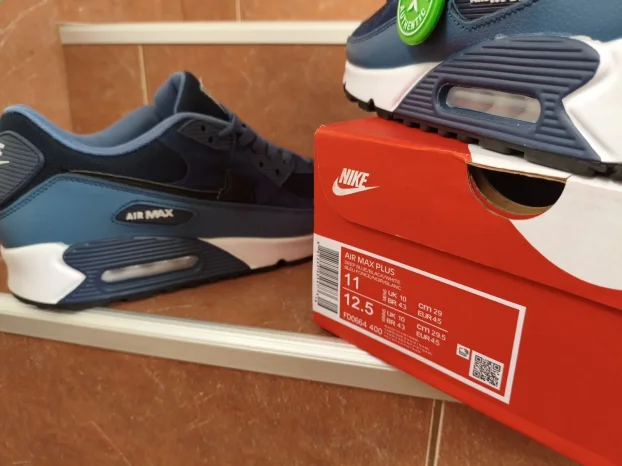 Nike Air Max 90 Deep Blue/Black/White Nike Pakovanje-NOVO-
