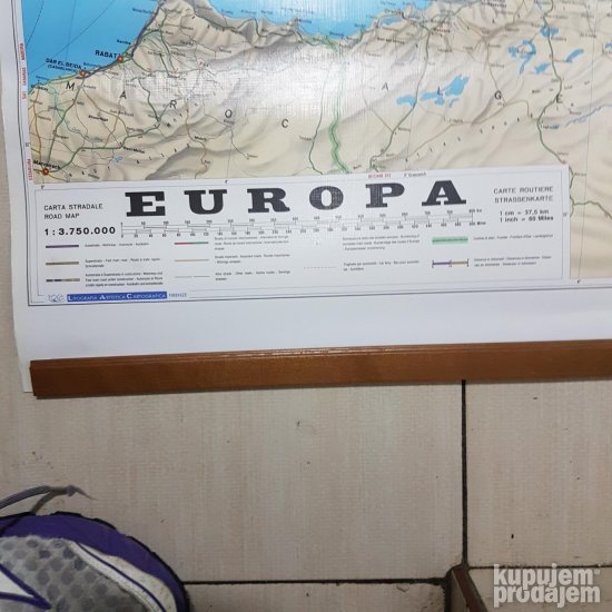 Karta Evrope