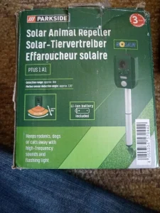 Parkside solarni rasterivač štetočina za delove