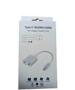 Zvucna kartica USB tip C audio adapter