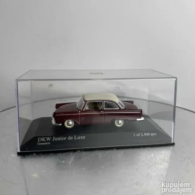 1:43 MINICHAMPS DKW Junior de Luxe 1961 cream/beige Nr. 400011502 OVP EUR 49,90 - DE
