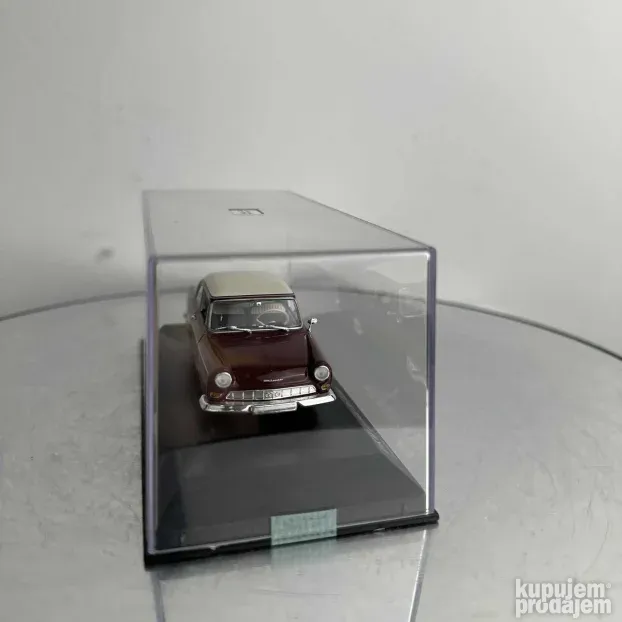 DKW Junior De Luxe 1961 Gris - Miniature Minichamps 1/43 (Neuve)