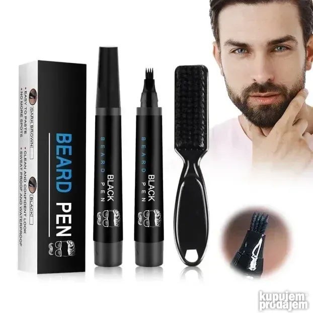 Komplet olovka za popunjavanje brade i kose