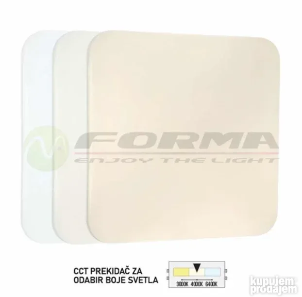 LED plafonjera 48w 3 boje svetla LP-501-48X
