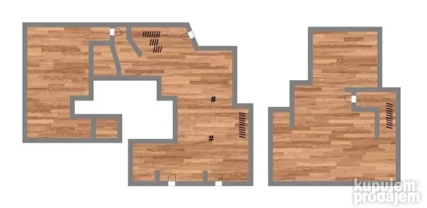 Lokal na Podbari! 231m2