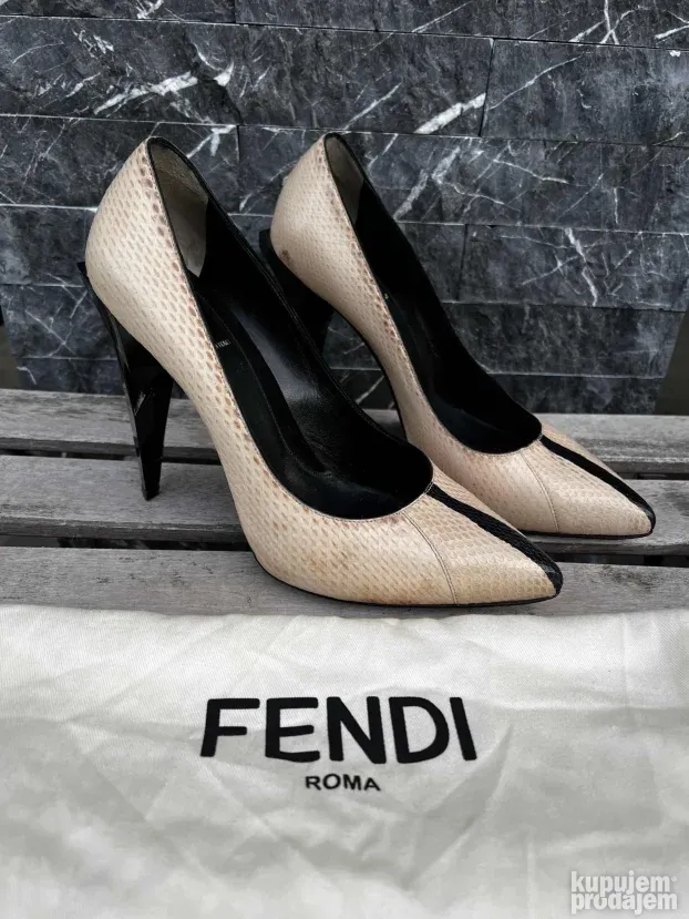 FENDI Piton Salonke štikle cipele ORIGINAL Vel 40 KupujemProdajem