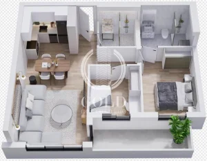 Bulevar patrijarha Pavla, 3.0 trosoban, 63.42 m²