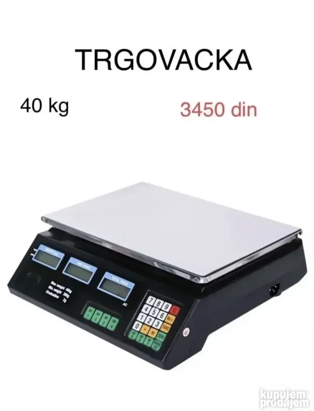 VAGA digitalna TRGOVACKA 40kg mini dzepna vagica merenje