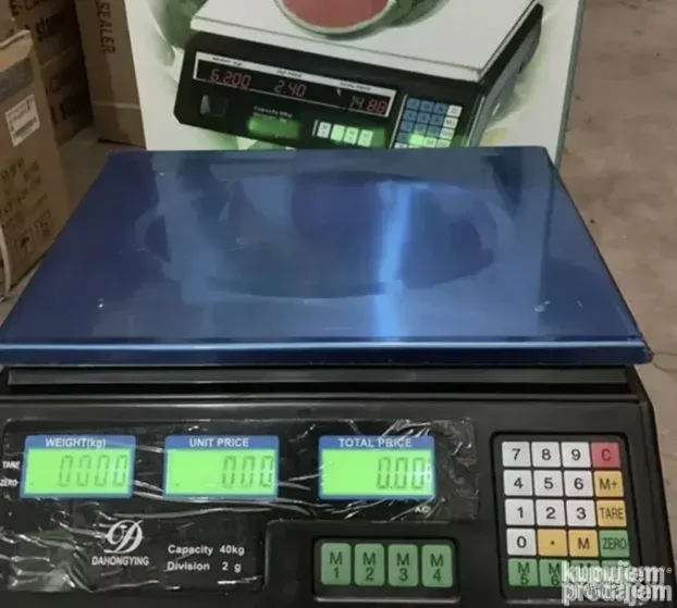 VAGA digitalna TRGOVACKA 40kg mini dzepna vagica merenje
