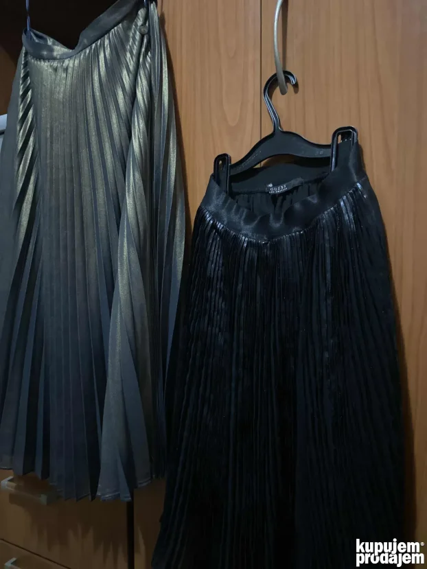 plisirane suknje guess xs i tom tailor  velicin S