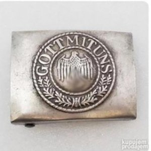 Kopca za opasac WW2 Gott mit uns