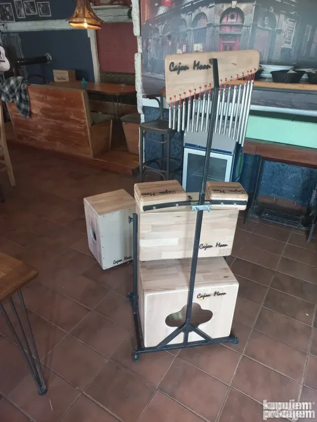 Perkusioni kahon set HARDWOOD Cajon Moon -   5 instrumenata