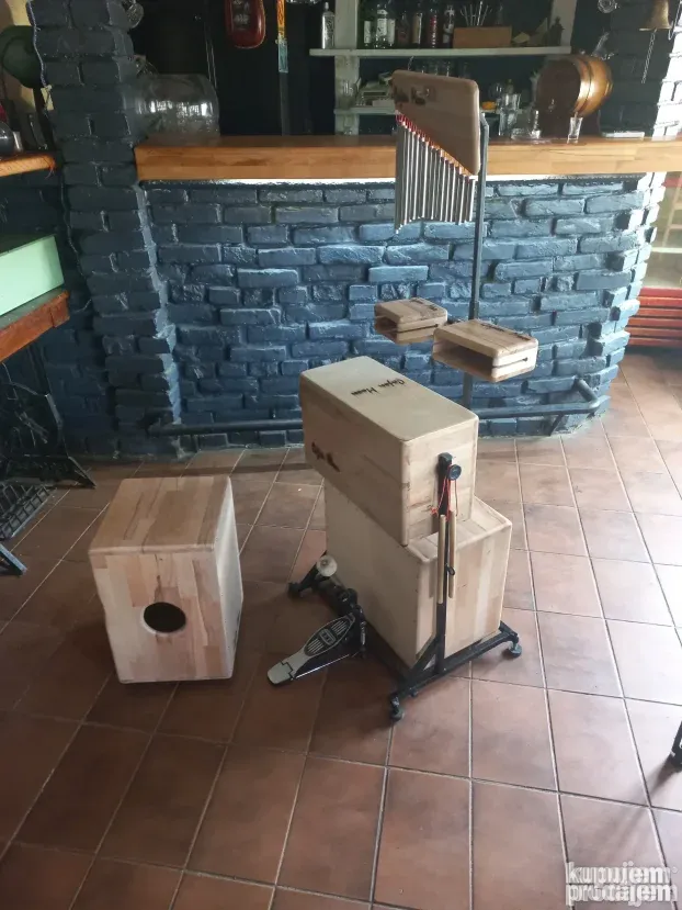 Perkusioni kahon set HARDWOOD Cajon Moon -   5 instrumenata