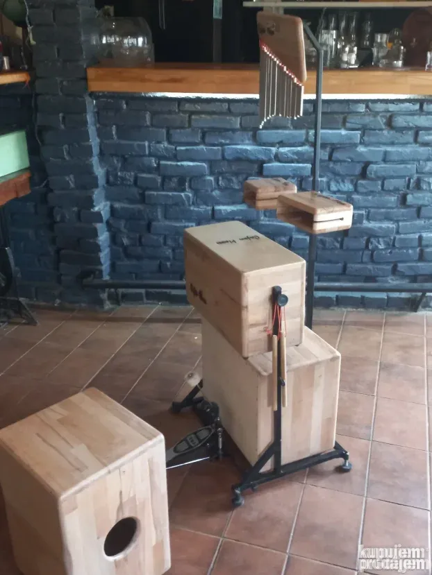 Perkusioni kahon set HARDWOOD Cajon Moon -   5 instrumenata