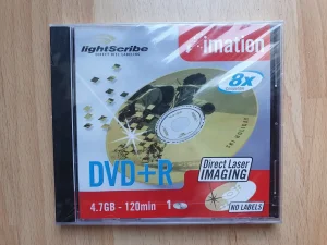 Imation DVD + R 4,7GB 120min / 8X Compatible Novo