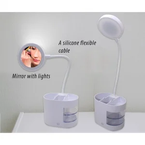 Led lampa za šminkanje sa organizerom