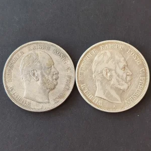 5 maraka 1874, 1876 srebro