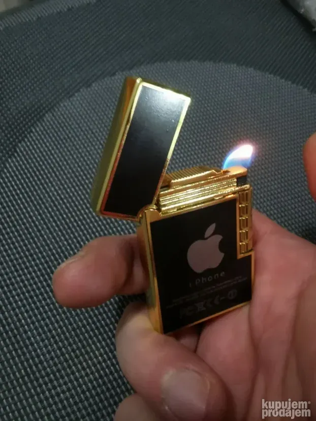 Upaljač apple Iphone metal