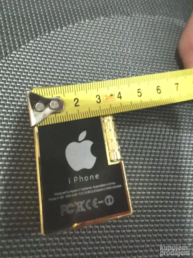 Upaljač apple Iphone metal