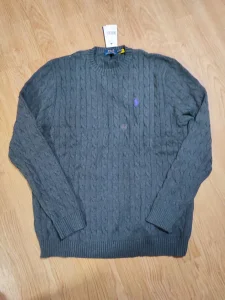 Ralph Lauren Polo Knit dzemper sivi