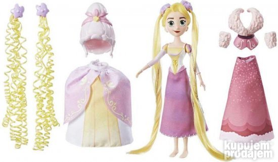 Disney Rapunzel Lutka Sa Dodatnih 13 Aksesoara France