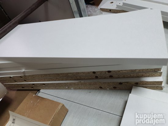 Klub Sto sa Fiokom 100x44x60cm Beli - Trendteam