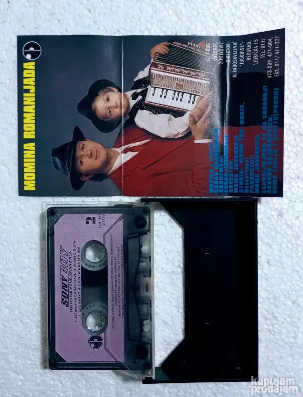 Sony Boy-Neverna žena/Šukar Violeta-kaseta