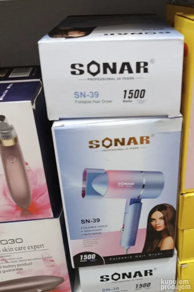 Fen za kosu Sklopivi 500w za putovanja