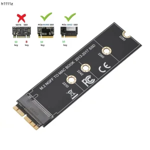 M.2 NVME SSD kartica za MacBook Air A1465 A1466 A1398 A1502