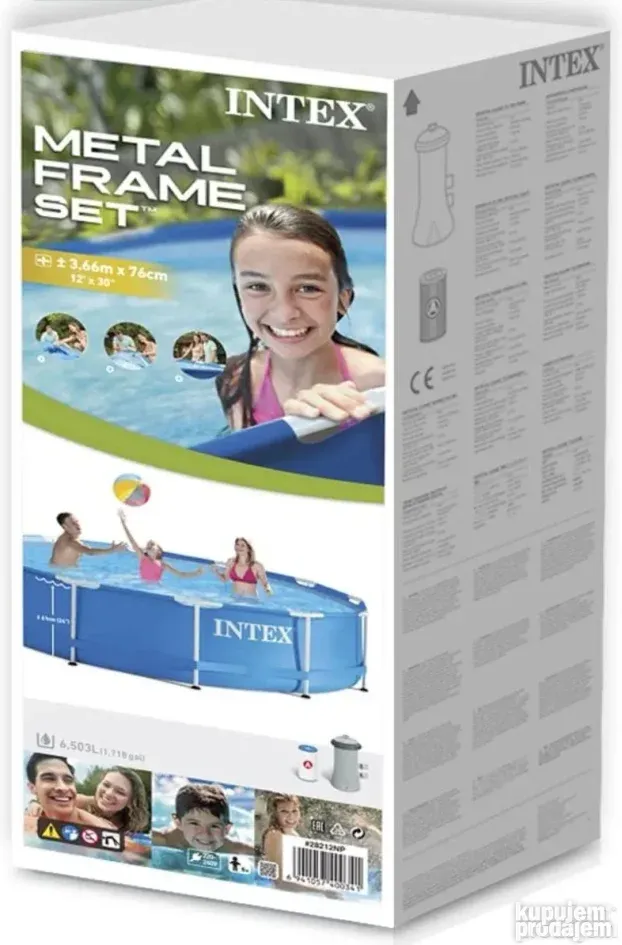 Bazen Intex 366x76