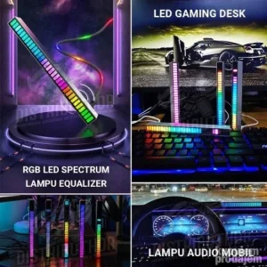 NOVO! Muzicki ekvilajzer za komp sobu auto Rgb