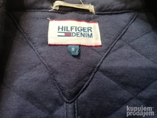 1219-Tommy Hilfiger denim sako S/M Original