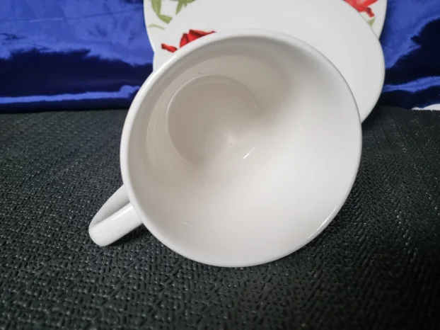 Porcelanski trodelni vintaz set.