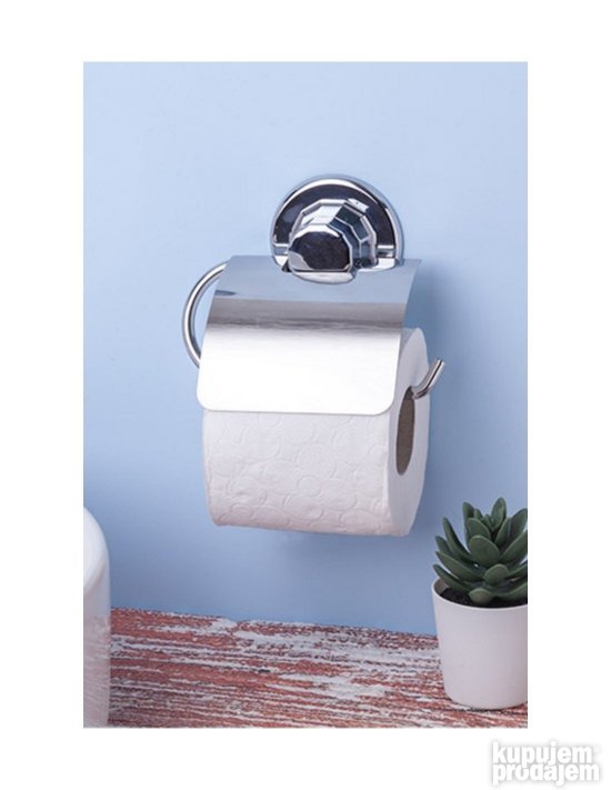 Drzac wc papir na vakum i na sraf Krom Novo