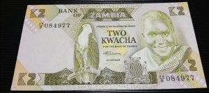 2 Kwacha 1986 Zambia
