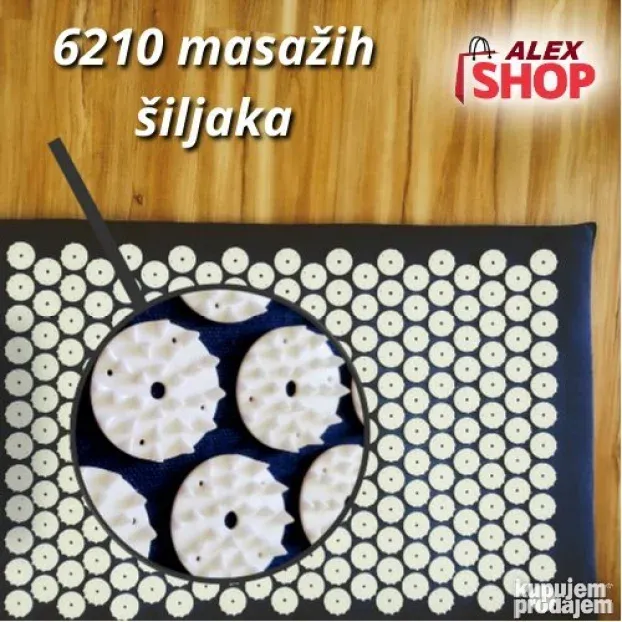 Masažna prostirka za akupresuru sa jastu. i Podloga za jogu