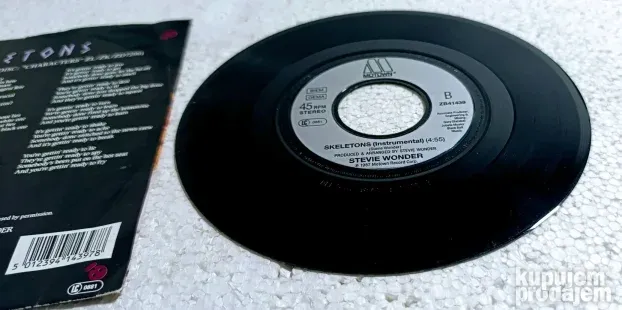 Stevie Wonder-Skeletons-Singl