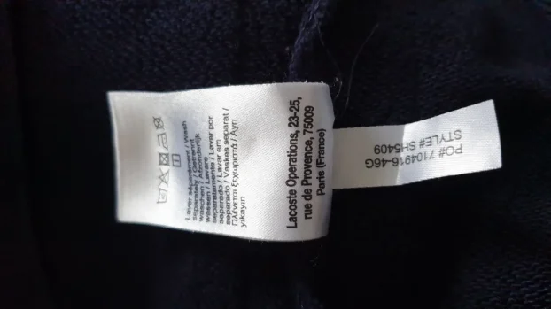 Lacoste original duks