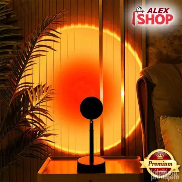 Lampa Zalazak sunca RGB Sunset projektor