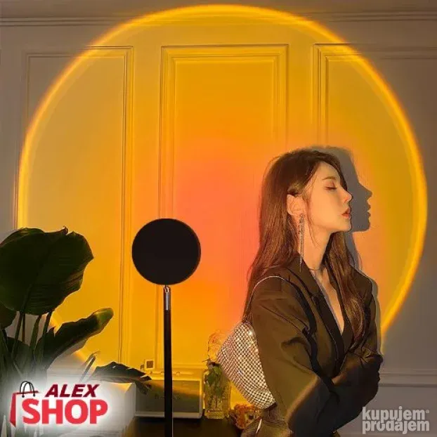 Lampa Zalazak sunca RGB Sunset projektor